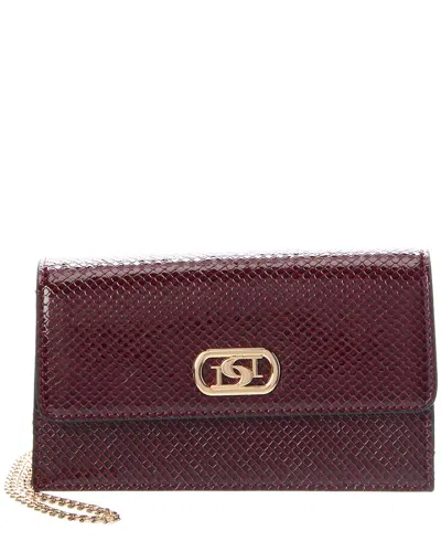 Dune London Sapphired Clutch In Red