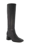 Dune London Signature Knee High Boot In Black