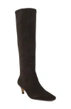 Dune London Slink Tall Boot In Brown
