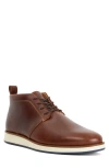 Dune London Smoky Plain Toe Chukka Boot In Multi