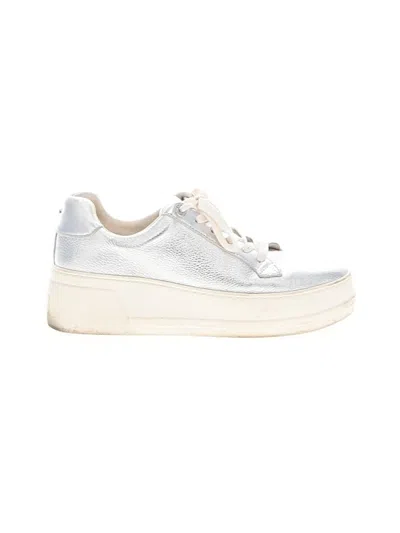 Pre-owned Dune London Sneakers In Silver