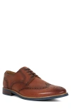Dune London Stanford Wingtip Derby In Tan