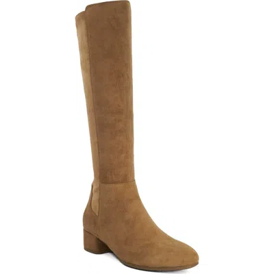 Dune London Tayla Knee High Boot In Honey
