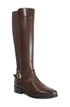 Dune London Teine Knee High Boot In Brown