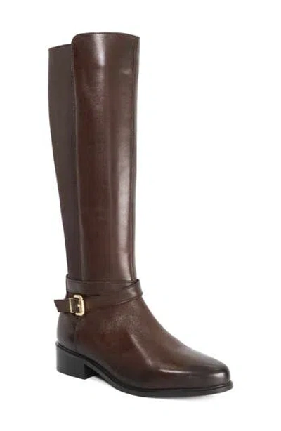 Dune London Teine Knee High Boot In Brown