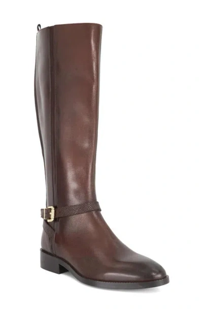 Dune London Tillies Knee High Boot In Brown