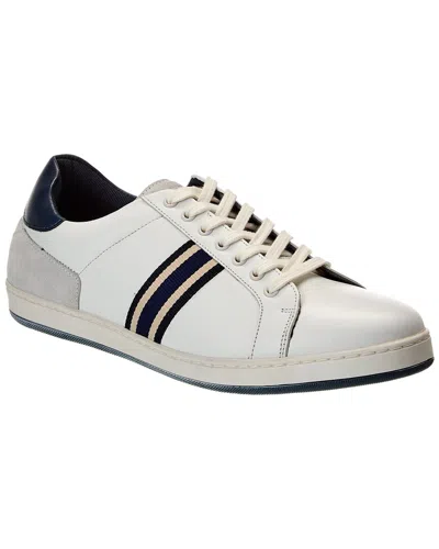 Dune London Tomer Leather & Suede Sneaker