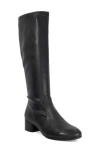 Dune London Topsy Knee High Boot In Black