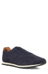 Dune London Treyson Suede Low Top Runner Sneaker In Multi