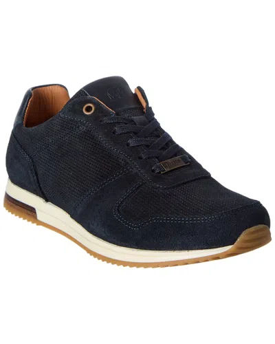 Dune London Trilogy Sneaker In Blue