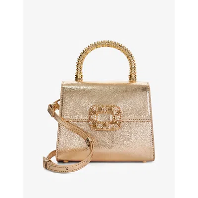 Dune Rose Gold-synthetic Bolenna Metallic Crossbody Bag