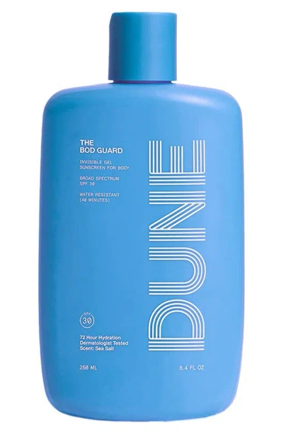 Dune The Bod Guard Invisible Gel Sunscreen Spf 30, 8.4 oz In White