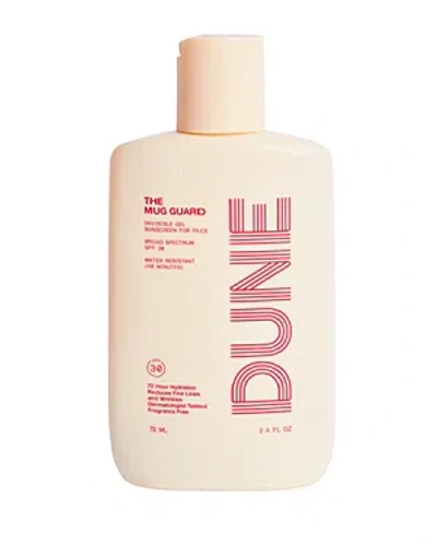 Dune The Mug Guard Invisible Gel Face Sunscreen Spf 30 2.4 Oz. In White