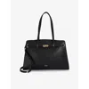 Dune Womens Define Large Leather Tote Bag Black Leather In Black Leather