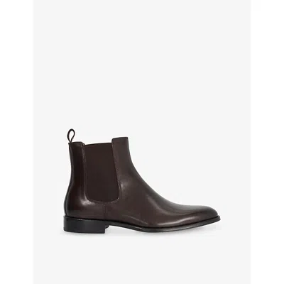 Dune Womens Brown Leather Manson Leather Chelsea Boots Eur 43 / 9 Uk