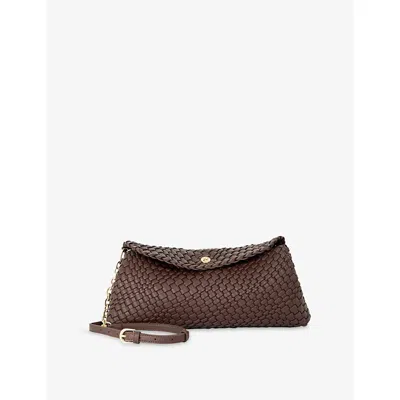 Dune Womens  Encourage Woven Clutch