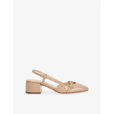 Dune Womens  Definition Leather Courts In Camel Patent Synthetic