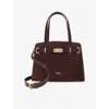 Dune Womens Brown Suede Dinkydefine Medium Belted Leather Tot In Brown
