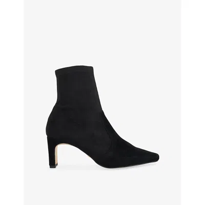 Dune Womens Olexa Suede Ankle Boots Black Suede Eur 38/5 Uk