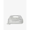 Dune Womens  Expression Faux-leather Handbag In Silver Synthetic