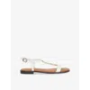 Dune Womens  Lollipops Chain-detail Leather Sandals