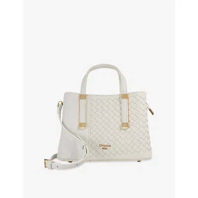 Dune Womens  Dinkydorry Branded Faux-leather Handbag