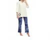 Dunes Caranco Cotton Pant In Jeans In White