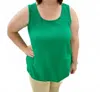 Dunes La Paz Tank Top In Emerald In Green