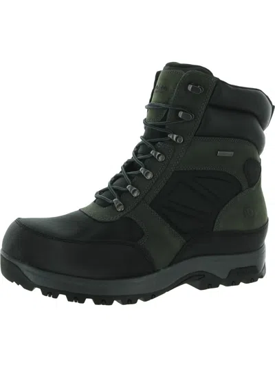 Dunham 8000works 8in Ubal Mens Leather Lace-up Work & Safety Boot In Green