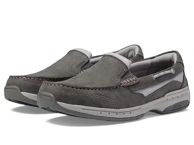 Dunham Captain Venetian Ci8216-020 Men's Gray Slip-on Boat Shoes Jobb1348