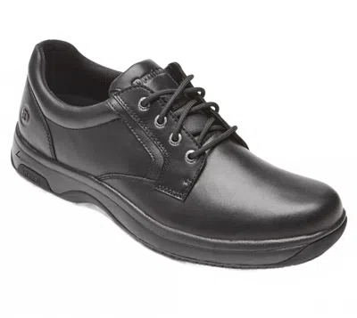 Dunham Men's 8000 Nonslip Plain Toe Oxford In Black