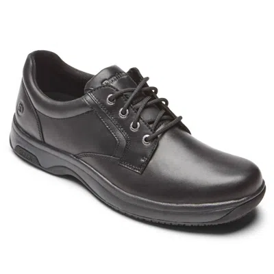 Dunham Men's 8000 Service Plain Toe Oxford Shoes In Black