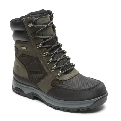 Dunham Men's 8000works 8" Ubal Side-zip 400g Insulated Boot - Medium Width In Black Multi