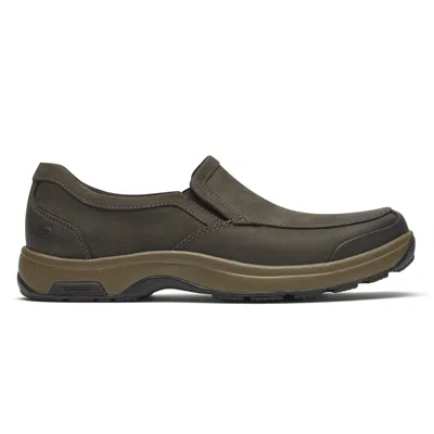 Dunham Men's Battery Park Slip-on In /nubuck 4e In Brown