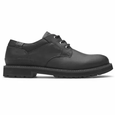 Dunham Men's Byrne Plain Toe Ox Shoes In Black