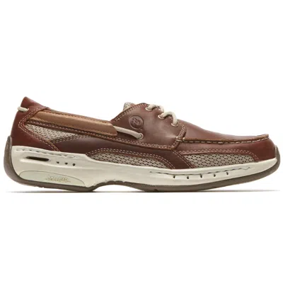 Dunham Men's Captain Boat Shoe In 2e In Brown