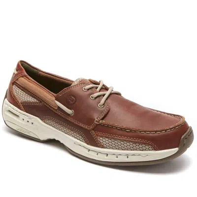 Dunham Men's Captain Boat Shoes - Medium In Brown