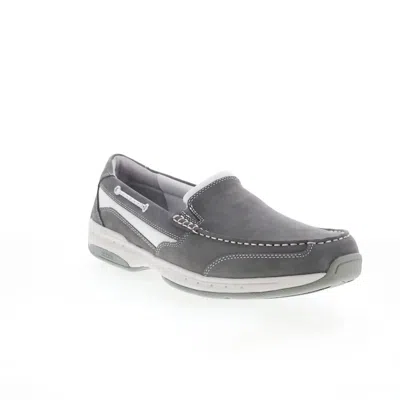 Dunham Men's Captain Venetian Shoes In Grey In Gray