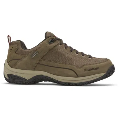 Dunham Men's Cloud Plus Lace Up In Vicuna 4e In Black