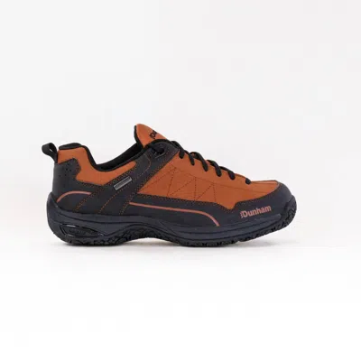 Dunham Men's Cloud Plus Lace Up Shoes In Bombay Brown In Orange