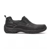 Dunham Men's Cloud Plus Slip-on Shoes In Black In Black