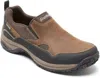 Dunham Men's Cloud Plus Slip On Sneaker In Brown Leather In Brown