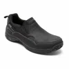 Dunham Men's Cloud Plus Waterproof Slip-on Shoes - Wide In Black In Black