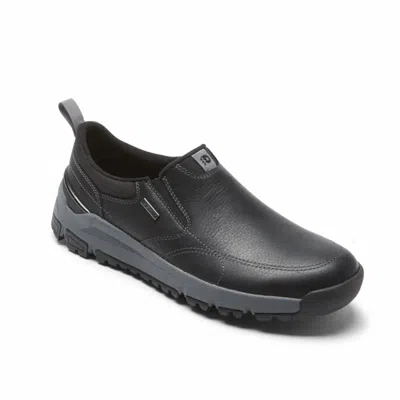 Dunham Men's Glastonbury Slip-on Shoes In Black In Multi