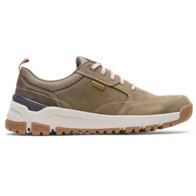 Dunham Men's Glastonbury Ubal Ii Trail Shoe In Breen Nubuck/suede In Multi