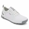 Dunham Men's Glastonbury Waterproof Ubal Ii Walking Shoe - 4e/extra Wide Width In White In White