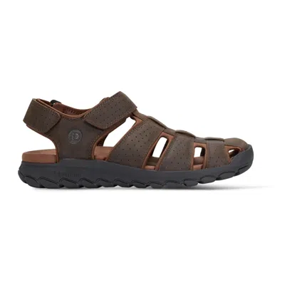 Dunham Men's Norwood Sandal In Bruin/bison 4e In Brown