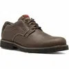 Dunham Men's Revdusk Lace Up Oxford Shoes In Brown Smooth In Multi