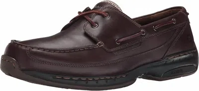 Dunham Men's Shoreline Boat Shoes In Dark Brown
