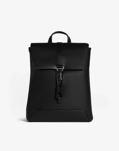 Dunhill 1893 Harness Flap Backpack In Black